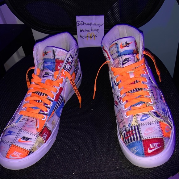 - Nike Patchwork Blazers mid - Picture 3 of 8